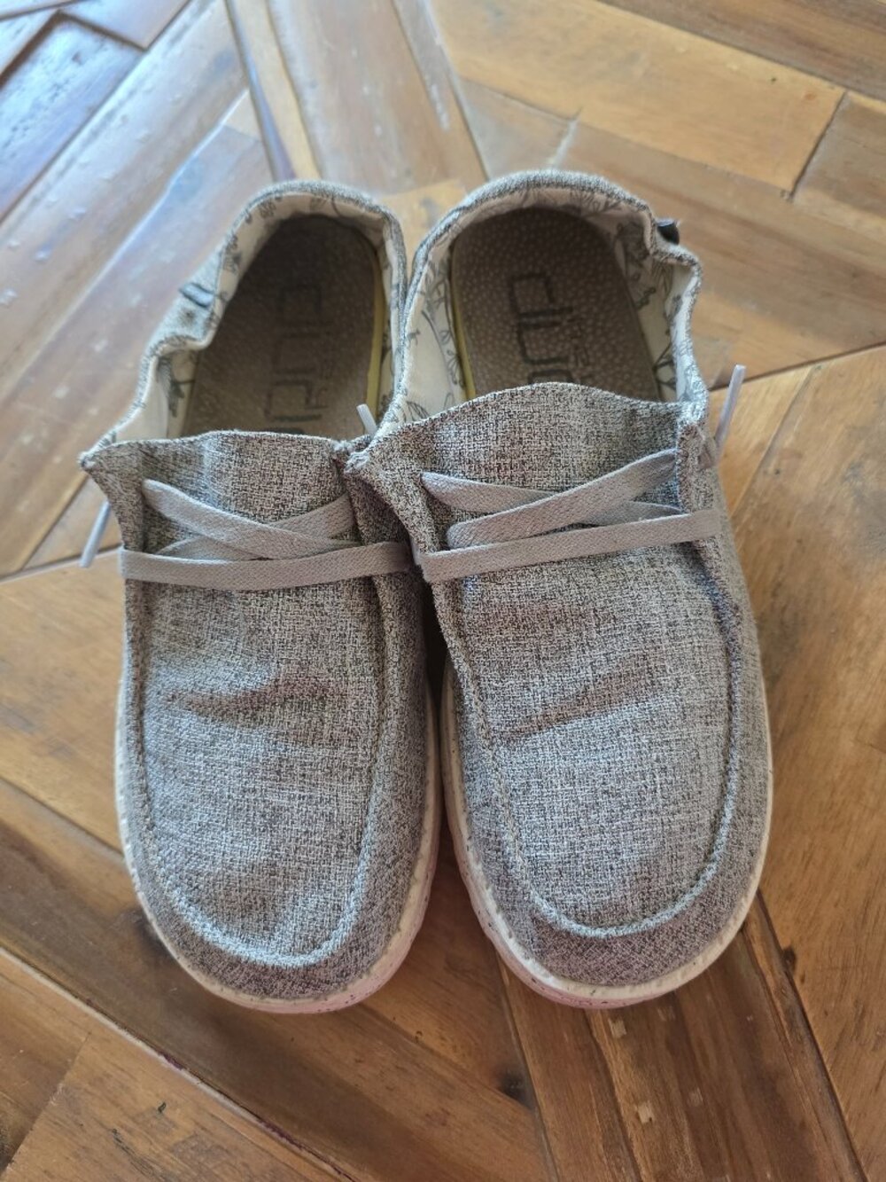 Gray Wendy Hey Dudes, Women's Size 7